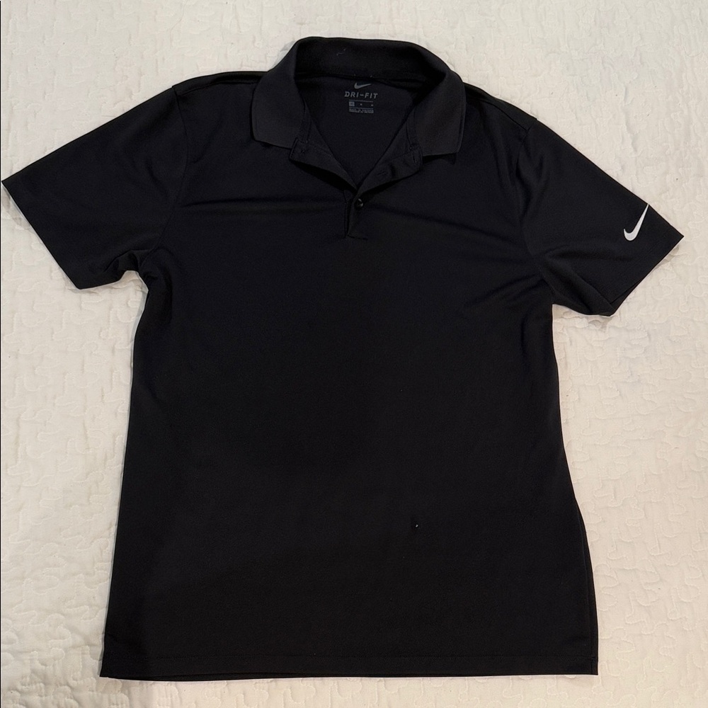 Nike Men's Classic Black Polo Shirt
